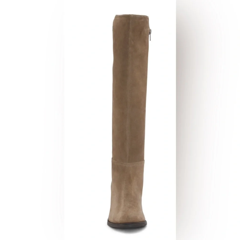 Lucky Brand Tan Suede Over-the-Knee Boots
